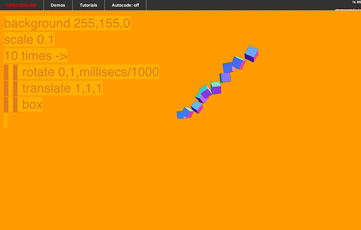 Livecodelab screenshot 4
